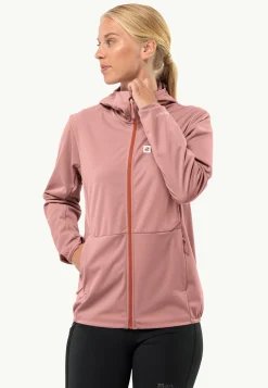 Wandelen|Voor- En Najaarsjacks/-Jassen|Jack Wolfskin Feldberg Hoody W