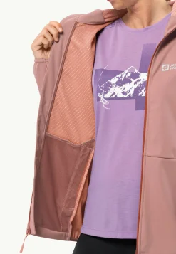 Wandelen|Voor- En Najaarsjacks/-Jassen|Jack Wolfskin Feldberg Hoody W