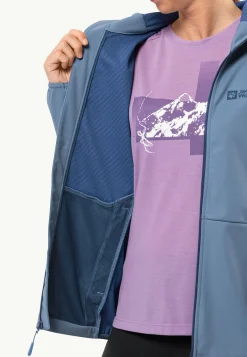 Wandelen|Voor- En Najaarsjacks/-Jassen|Jack Wolfskin Feldberg Hoody W