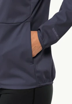 Wandelen|Voor- En Najaarsjacks/-Jassen|Jack Wolfskin Feldberg Hoody W