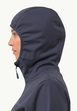Wandelen|Voor- En Najaarsjacks/-Jassen|Jack Wolfskin Feldberg Hoody W