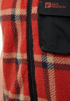Fleece|Hoodies & Pullovers|Jack Wolfskin Felslicht Check Vest M