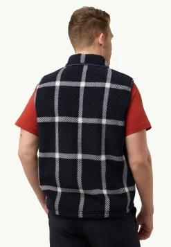 Fleece|Hoodies & Pullovers|Jack Wolfskin Felslicht Check Vest M