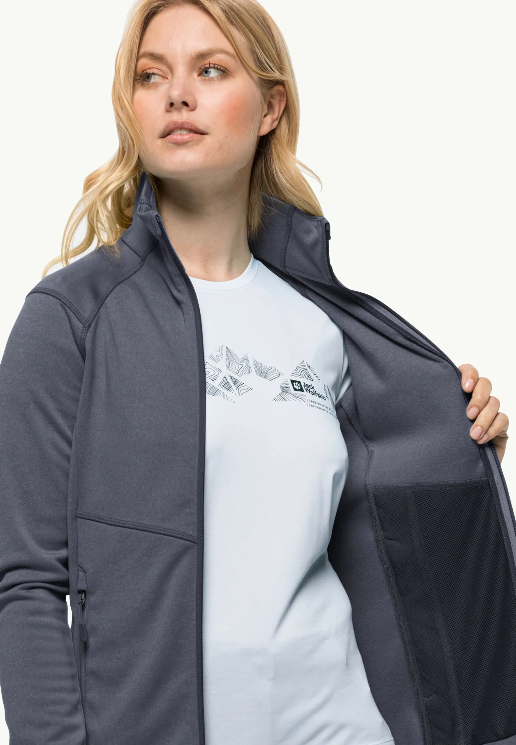 Wandelen|Voor- En Najaarsjacks/-Jassen|Jack Wolfskin Fortberg Fz W