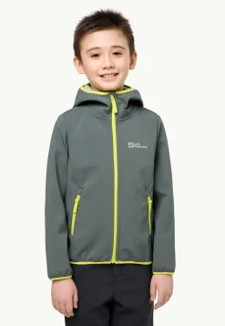 Voor- En Najaarsjacks/-Jassen|Windjacks|Jack Wolfskin Fourwinds Jacket Kids