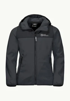 Voor- En Najaarsjacks/-Jassen|Fleece|Jack Wolfskin Fourwinds Jacket Kids