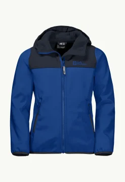 Voor- En Najaarsjacks/-Jassen|Fleece|Jack Wolfskin Fourwinds Jacket Kids