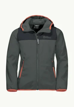 Voor- En Najaarsjacks/-Jassen|Fleece|Jack Wolfskin Fourwinds Jacket Kids