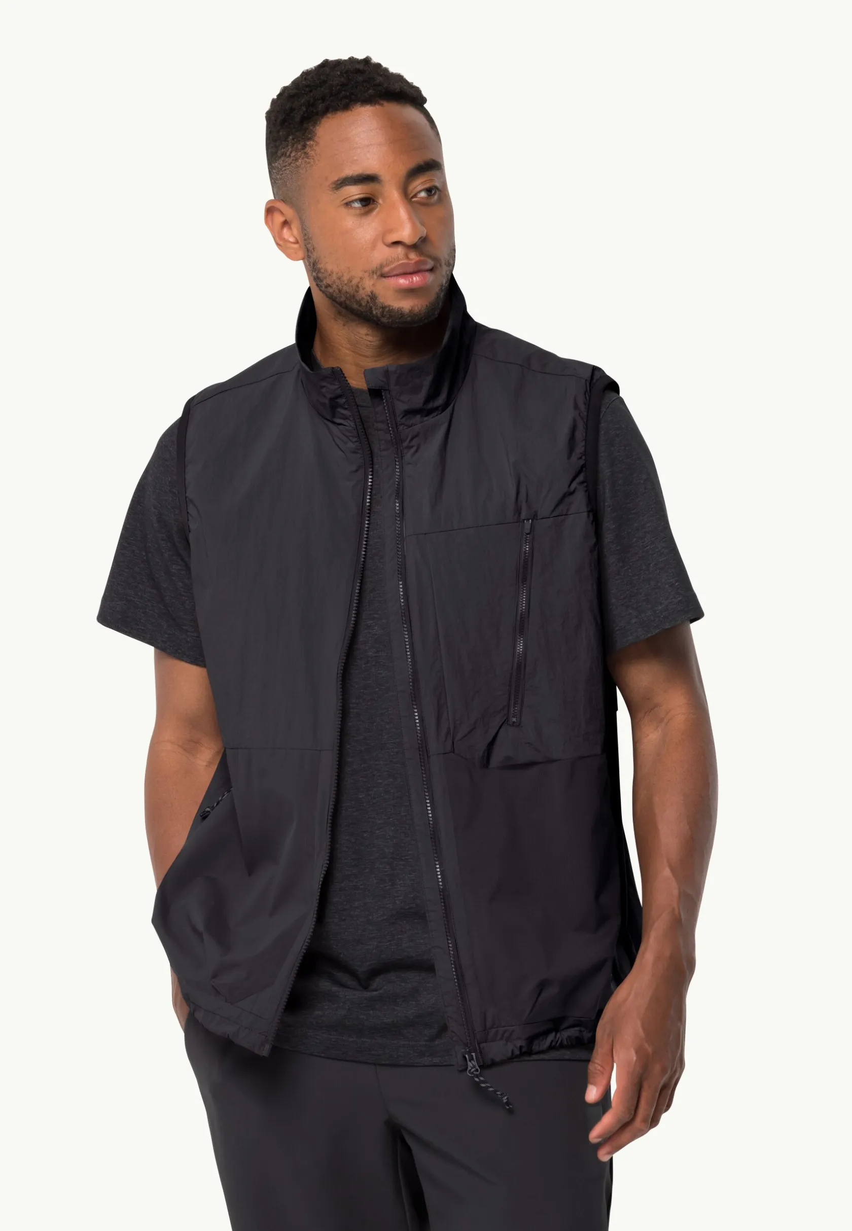 Lifestyle|Lifestyle|Jack Wolfskin Friedberger Vest granite black