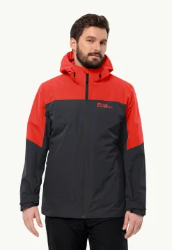 Voor- En Najaarsjacks/-Jassen|Regenjacks|Jack Wolfskin Glaabach 3in1 Jkt M