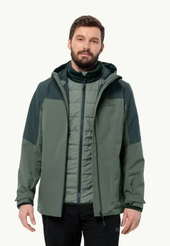 Voor- En Najaarsjacks/-Jassen|Regenjacks|Jack Wolfskin Glaabach 3in1 Jkt M