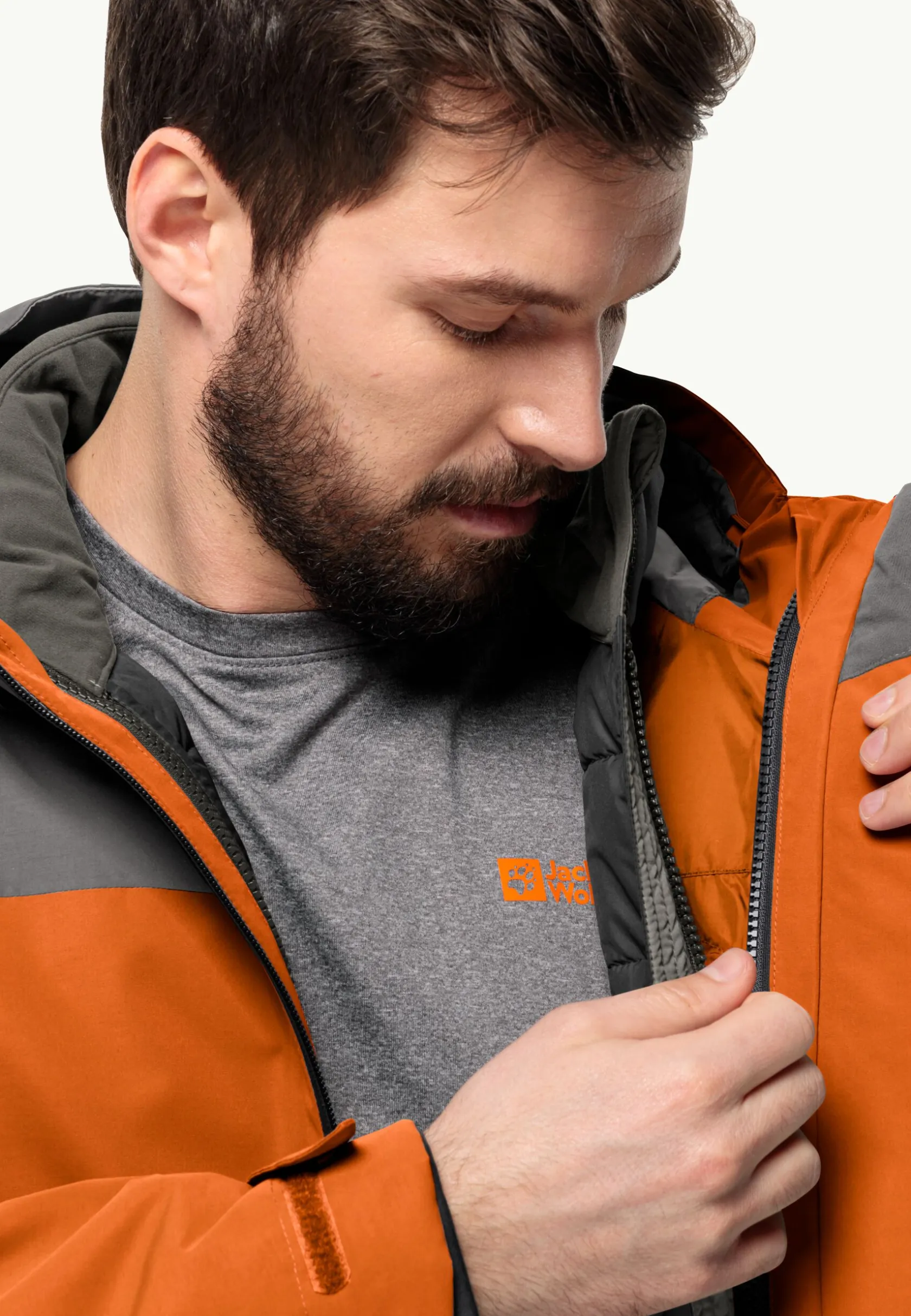 Voor- En Najaarsjacks/-Jassen|Regenjacks|Jack Wolfskin Glaabach 3in1 Jkt M