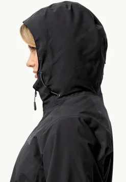 Wandelen|Voor- En Najaarsjacks/-Jassen|Jack Wolfskin Glaabach 3in1 Jkt W