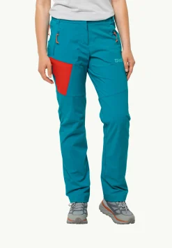 Wandelen|Softshellbroeken|Jack Wolfskin Glastal Pants W
