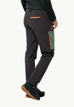 Wandelen|Softshellbroeken|Jack Wolfskin Glastal Winter Pants M