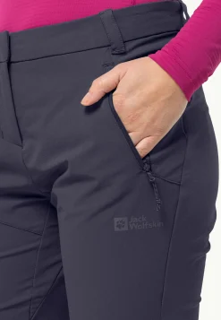 Wandelen|Softshellbroeken|Jack Wolfskin Glastal Winter Pants W