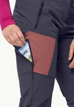 Wandelen|Softshellbroeken|Jack Wolfskin Glastal Winter Pants W