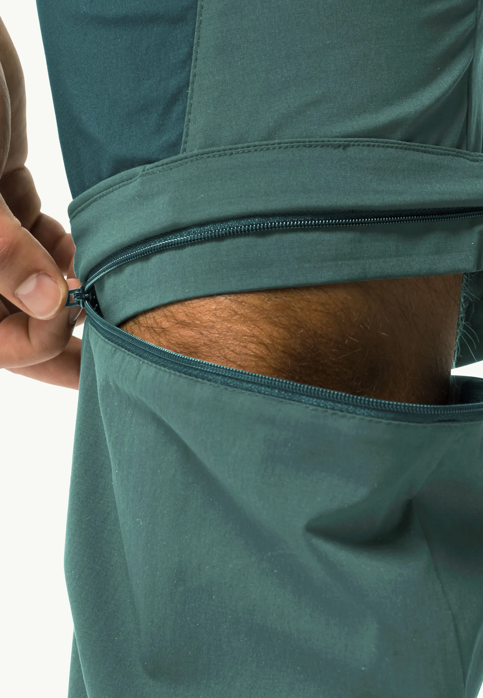 Wandelen|Softshellbroeken|Jack Wolfskin Glastal Zip Away Pants M