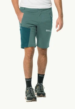 Wandelen|Softshellbroeken|Jack Wolfskin Glastal Zip Away Pants M