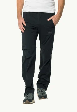 Wandelen|Softshellbroeken|Jack Wolfskin Glastal Zip Away Pants M