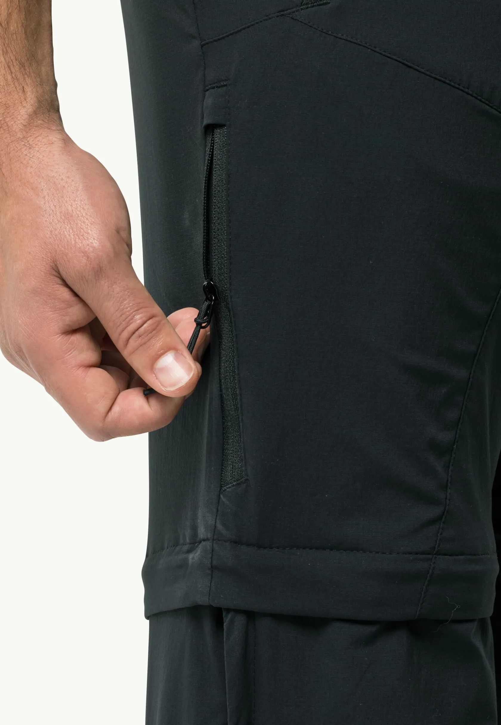 Wandelen|Softshellbroeken|Jack Wolfskin Glastal Zip Away Pants M