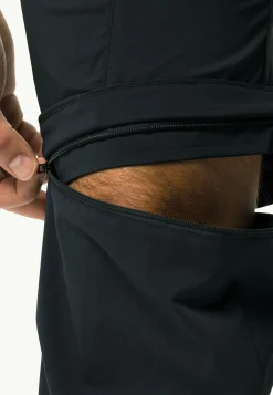 Wandelen|Softshellbroeken|Jack Wolfskin Glastal Zip Away Pants M