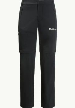 Wandelen|Softshellbroeken|Jack Wolfskin Glastal Zip Away Pants M