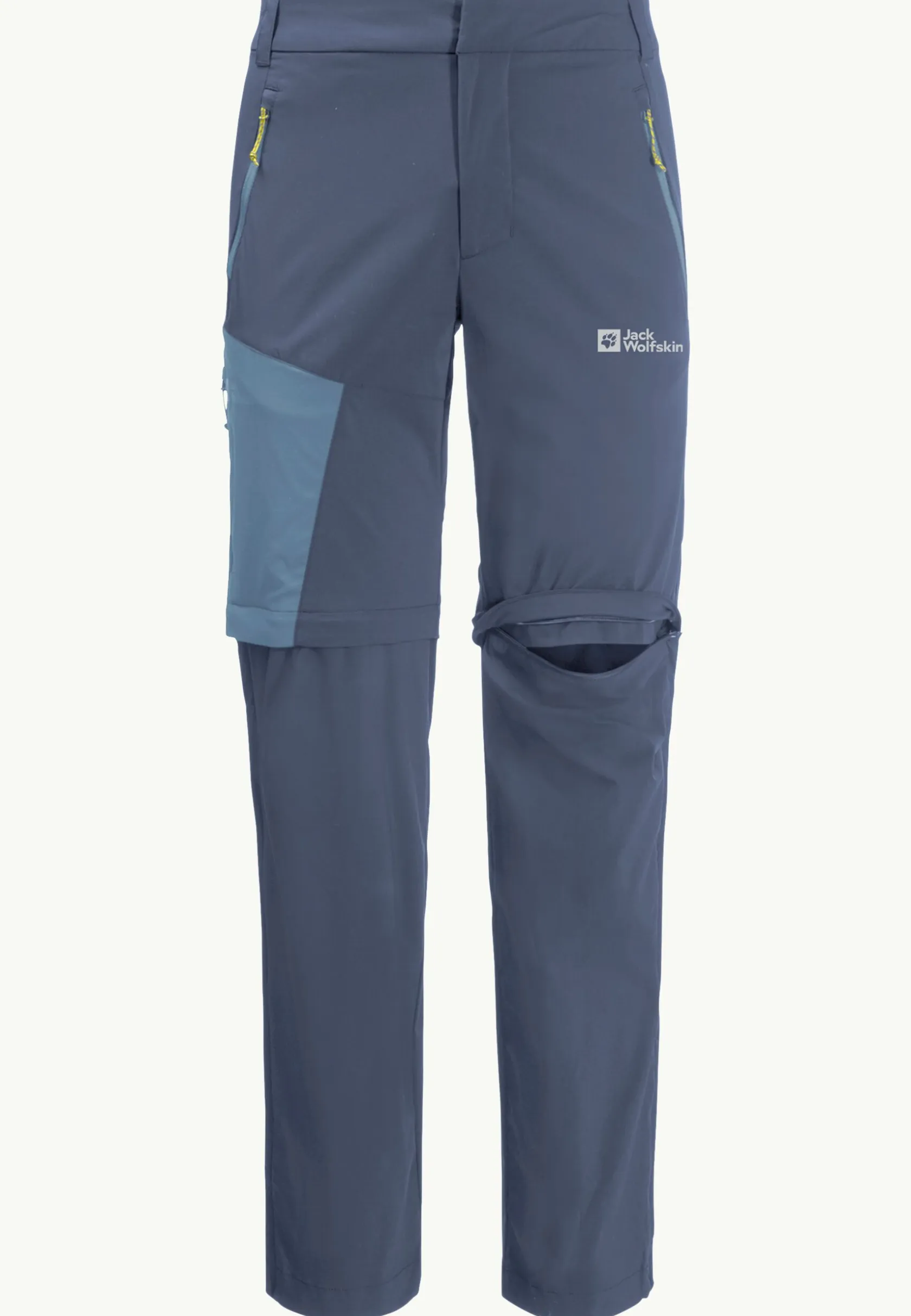 Wandelen|Softshellbroeken|Jack Wolfskin Glastal Zip Away Pants M