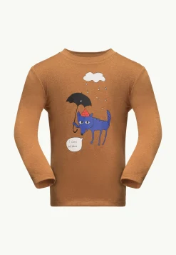 Functionele Shirts|T-Shirts & Longsleeves|Jack Wolfskin Gleely Longsleeve K