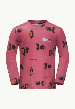 Functionele Shirts|T-Shirts & Longsleeves|Jack Wolfskin Gleely Print Longsleeve K