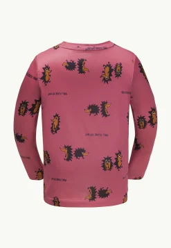 Functionele Shirts|T-Shirts & Longsleeves|Jack Wolfskin Gleely Print Longsleeve K