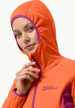 Wandelen|Voor- En Najaarsjacks/-Jassen|Jack Wolfskin Go Hike Softshell W