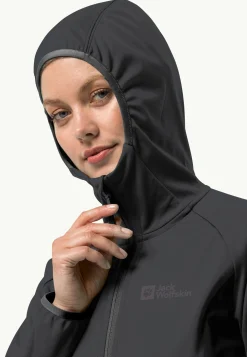 Wandelen|Voor- En Najaarsjacks/-Jassen|Jack Wolfskin Go Hike Softshell W