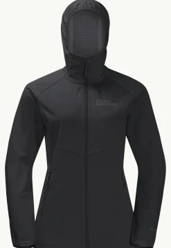 Wandelen|Voor- En Najaarsjacks/-Jassen|Jack Wolfskin Go Hike Softshell W