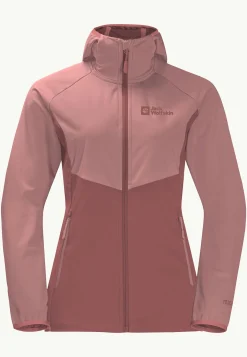 Wandelen|Voor- En Najaarsjacks/-Jassen|Jack Wolfskin Go Hike Softshell W