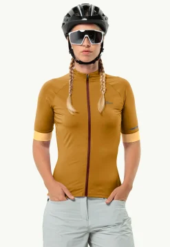 Fietsen|Functionele Shirts|Jack Wolfskin Gravex Fz S|s W