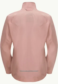 Fietsen|Regenjacks|Jack Wolfskin Gravex 2.5l Jkt W Rose Dawn