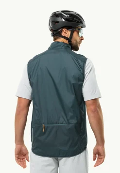 Fietsen|Voor- En Najaarsjacks/-Jassen|Jack Wolfskin Gravex Wind Vest M Emerald