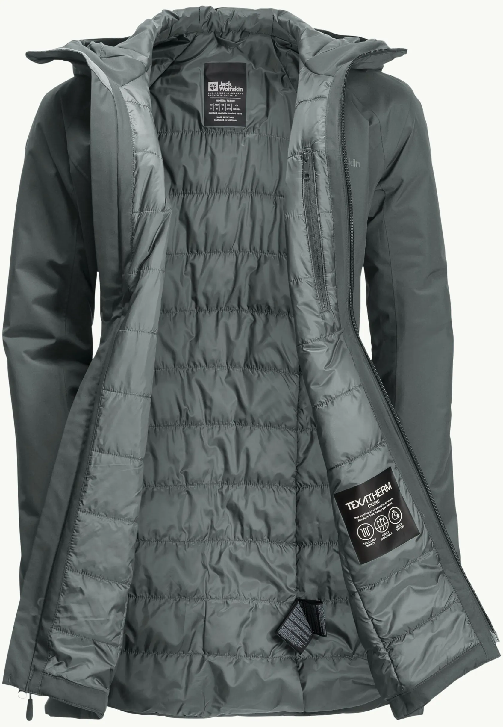 Lifestyle|Wandelen|Jack Wolfskin Heidelstein Ins Jkt W