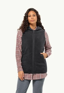 Lifestyle|Voor- En Najaarsjacks/-Jassen|Jack Wolfskin High Curl Long Vest W