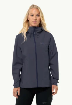 Wandelen|Voor- En Najaarsjacks/-Jassen|Jack Wolfskin Highest Peak 3l Jkt W