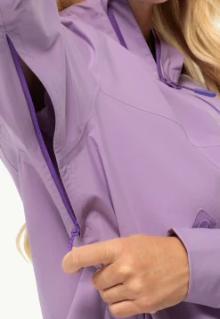 Wandelen|Voor- En Najaarsjacks/-Jassen|Jack Wolfskin Highest Peak 3l Jkt W