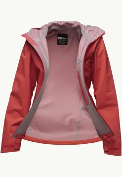 Wandelen|Voor- En Najaarsjacks/-Jassen|Jack Wolfskin Highest Peak 3l Jkt W