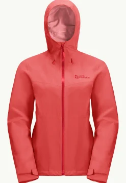 Wandelen|Voor- En Najaarsjacks/-Jassen|Jack Wolfskin Highest Peak 3l Jkt W