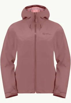 Wandelen|Voor- En Najaarsjacks/-Jassen|Jack Wolfskin Highest Peak 3l Jkt W