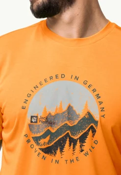 Wandelen|Functionele Shirts|Jack Wolfskin Hiking S/s T M