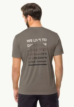 Wandelen|Functionele Shirts|Jack Wolfskin Hiking S/s T M