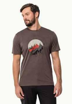Wandelen|Functionele Shirts|Jack Wolfskin Hiking S/s T M