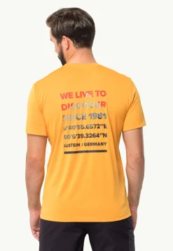 Wandelen|Functionele Shirts|Jack Wolfskin Hiking S/s T M