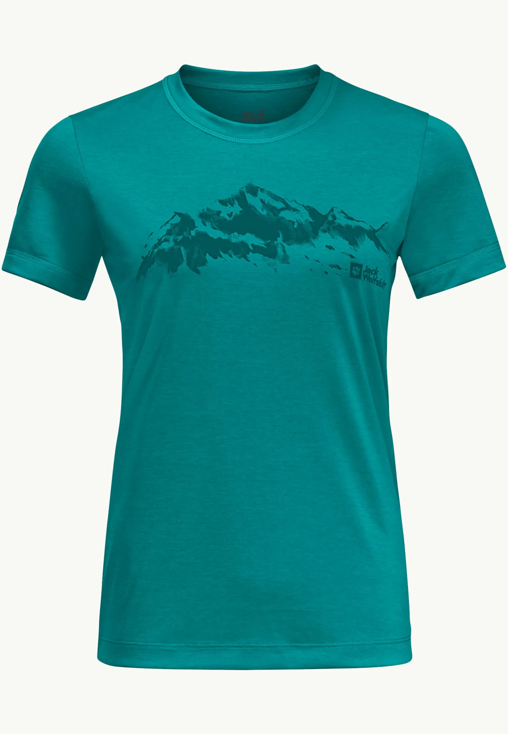 Wandelen|Functionele Shirts|Jack Wolfskin Hiking S/s T W